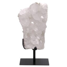 Clear Quartz Cluster on Stand DS2922 | Crystal Factory