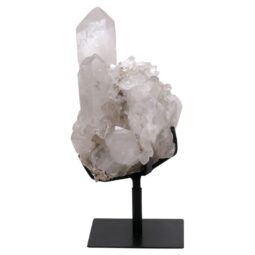 Clear Quartz Cluster on Stand DS2923 | Crystal Factory
