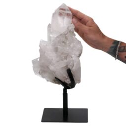 6kg Clear Quartz Cluster on Stand DS2923 5 Clear Quartz Cluster on Stand DS2923 | Crystal Factory
