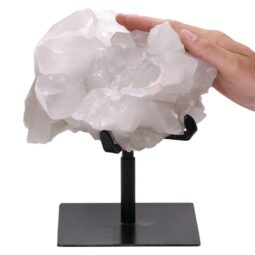 4.9kg Clear Quartz Cluster on Stand DS2925 5 Clear Quartz Cluster on Stand DS2925 | Crystal Factory