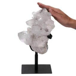 5.3kg Clear Quartz Cluster on Stand DS2926 5 Clear Quartz Cluster on Stand DS2926 | Crystal Factory