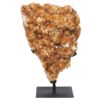 18.4kg Citrine Cluster on Metal Stand DS2936 1 18.4kg Citrine Cluster on Metal Stand DS2936 | Crystal Factory
