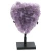 5kg Amethyst Druze Cluster on Rotating Stand DS2946 1 Amethyst Druze Cluster on Rotating Stand DS2946 | Crystal Factory