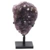 4.4kg Amethyst Druze Cluster on Rotating Stand DS2950 2 Amethyst Druze Cluster on Rotating Stand DS2950 | Crystal Factory