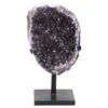 5.5kg Amethyst Druze Cluster on Rotating Stand DS2951 1 Amethyst Druze Cluster on Rotating Stand DS2951 | Crystal Factory