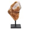 8.4kg Citrine Cluster on Metal Stand DS2954 1 Citrine Cluster on Metal Stand DS2954 | Crystal Factory