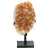 Citrine Cluster on Metal Stand DS2958 | Crystal Factory
