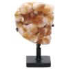 2.6kg Citrine Cluster on Metal Stand DS2968 2 Citrine Cluster on Metal Stand DS2968 | Crystal Factory