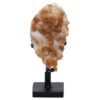 Citrine Cluster on Metal Stand DS2969 | Crystal Factory