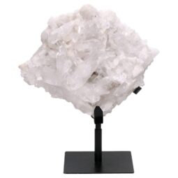 Clear Quartz Cluster on Stand DS2977 | Crystal Factory