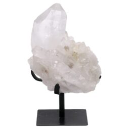 Clear Quartz Cluster on Stand DS2979 | Crystal Factory