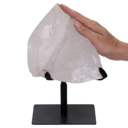 Clear Quartz Cluster on Stand DS2980 | Crystal Factory