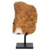 Citrine Cluster on Metal Stand DS2981 | Crystal Factory