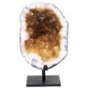 19.7kg Citrine Cluster on Metal Stand DS2983 2 Citrine Cluster on Metal Stand DS2983 | Crystal Factory
