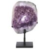 7.4kg Amethyst Druze Cluster on Rotating Stand DS2985 1 Amethyst Druze Cluster on Rotating Stand DS2985 | Crystal Factory