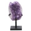 4.5kg Amethyst Druze Cluster on Rotating Stand DS2994 2 Amethyst Druze Cluster on Rotating Stand DS2994 | Crystal Factory