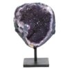8.1kg Amethyst Druze Cluster on Rotating Stand DS2998 1 Amethyst Druze Cluster on Rotating Stand DS2998 | Crystal Factory