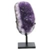 Amethyst Druze Cluster on Rotating Stand DS2999 | Crystal Factory