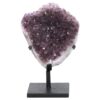Amethyst Druze Cluster on Rotating Stand DS3004 | Crystal Factory