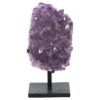 6.1kg Amethyst Druze Cluster on Rotating Stand DS3005 2 Amethyst Druze Cluster on Rotating Stand DS3005 | Crystal Factory