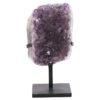 7.8kg Amethyst Druze Cluster on Rotating Stand DS3012 2 Amethyst Druze Cluster on Rotating Stand DS3012 | Crystal Factory