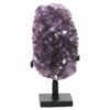 Amethyst Druze Cluster on Rotating Stand DS3014 | Crystal Factory