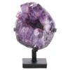 2.7kg Amethyst Druze Cluster on Rotating Stand DS3015 1 Amethyst Druze Cluster on Rotating Stand DS3015 | Crystal Factory