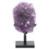 3.5kg Amethyst Druze Cluster on Rotating Stand DS3018 2 Amethyst Druze Cluster on Rotating Stand DS3018 | Crystal Factory