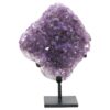 12.2kg Amethyst Druze Cluster on Rotating Stand DS3021 1 Amethyst Druze Cluster on Rotating Stand DS3021 | Crystal Factory