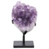 6.3kg Amethyst Druze Cluster on Rotating Stand DS3029 2 Amethyst Druze Cluster on Rotating Stand DS3029| Crystal Factory