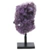 4.5kg Amethyst Druze Cluster on Rotating Stand DS3035 2 Amethyst Druze Cluster on Rotating Stand DS3035 | Crystal Factory