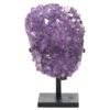 9.6kg Amethyst Druze Cluster on Rotating Stand DS3036 2 Amethyst Druze Cluster on Rotating Stand DS3036 | Crystal Factory