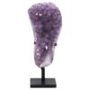 6kg Amethyst Druze Cluster on Rotating Stand DS3037 2 Amethyst Druze Cluster on Rotating Stand DS3037 | Crystal Factory