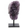 5.9kg Amethyst Druze Cluster on Rotating Stand DS3038 2 Amethyst Druze Cluster on Rotating Stand DS3038 | Crystal Factory