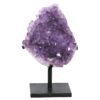 Amethyst Druze Cluster on Rotating Stand DS3041 | Crystal Factory