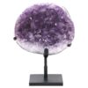 Amethyst Druze Cluster on Rotating Stand DS3042 | Crystal Factory
