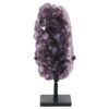 5.6kg Amethyst Druze Cluster on Rotating Stand DS3045 1 Amethyst Druze Cluster on Rotating Stand DS3045 | Crystal Factory