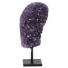 7.8kg Amethyst Druze Cluster on Rotating Stand DS3046 1 Amethyst Druze Cluster on Rotating Stand DS3046 | Crystal Factory