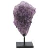 7.4kg Amethyst Druze Cluster on Rotating Stand DS3047 1 Amethyst Druze Cluster on Rotating Stand DS3047 | Crystal Factory