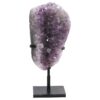 8.1kg Amethyst Druze Cluster on Rotating Stand DS3050 1 Amethyst Druze Cluster on Rotating Stand DS3050 | Crystal Factory