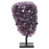 8.1kg Amethyst Druze Cluster on Rotating Stand DS3054 1 Amethyst Druze Cluster on Rotating Stand DS3054 | Crystal Factory