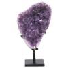 7.6kg Amethyst Druze Cluster on Rotating Stand DS3058 1 Amethyst Druze Cluster on Rotating Stand DS3058 | Crystal Factory