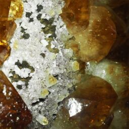 Citrine Cluster on Metal Stand DS3063 | Crystal Factory