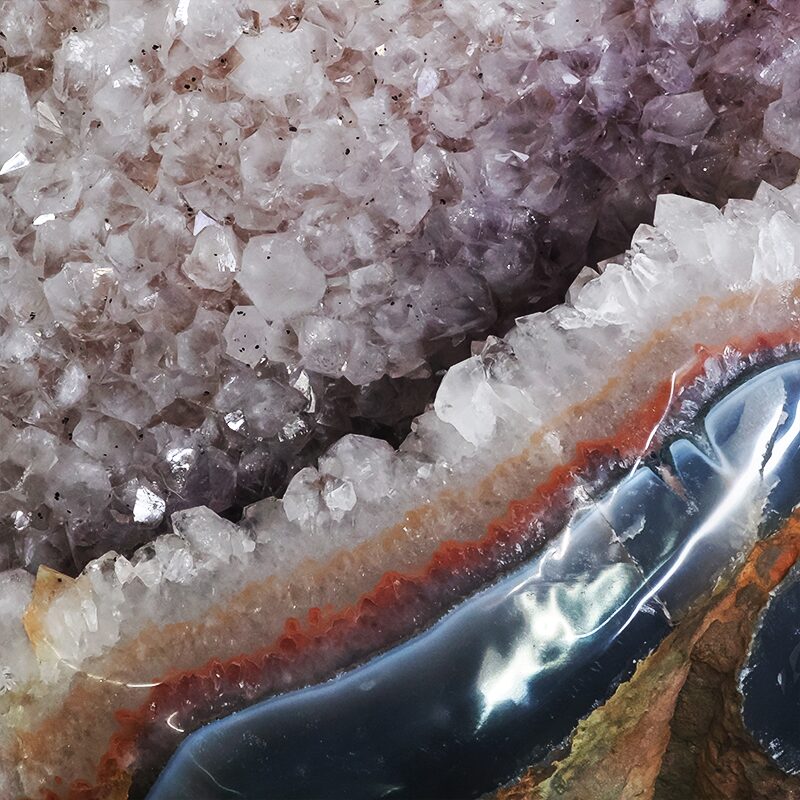 66kg Quartz with Banded Agate – Natural Fusion DS3064 5 Quartz with Banded Agate – Natural Fusion DS3064 | Crystal Factory