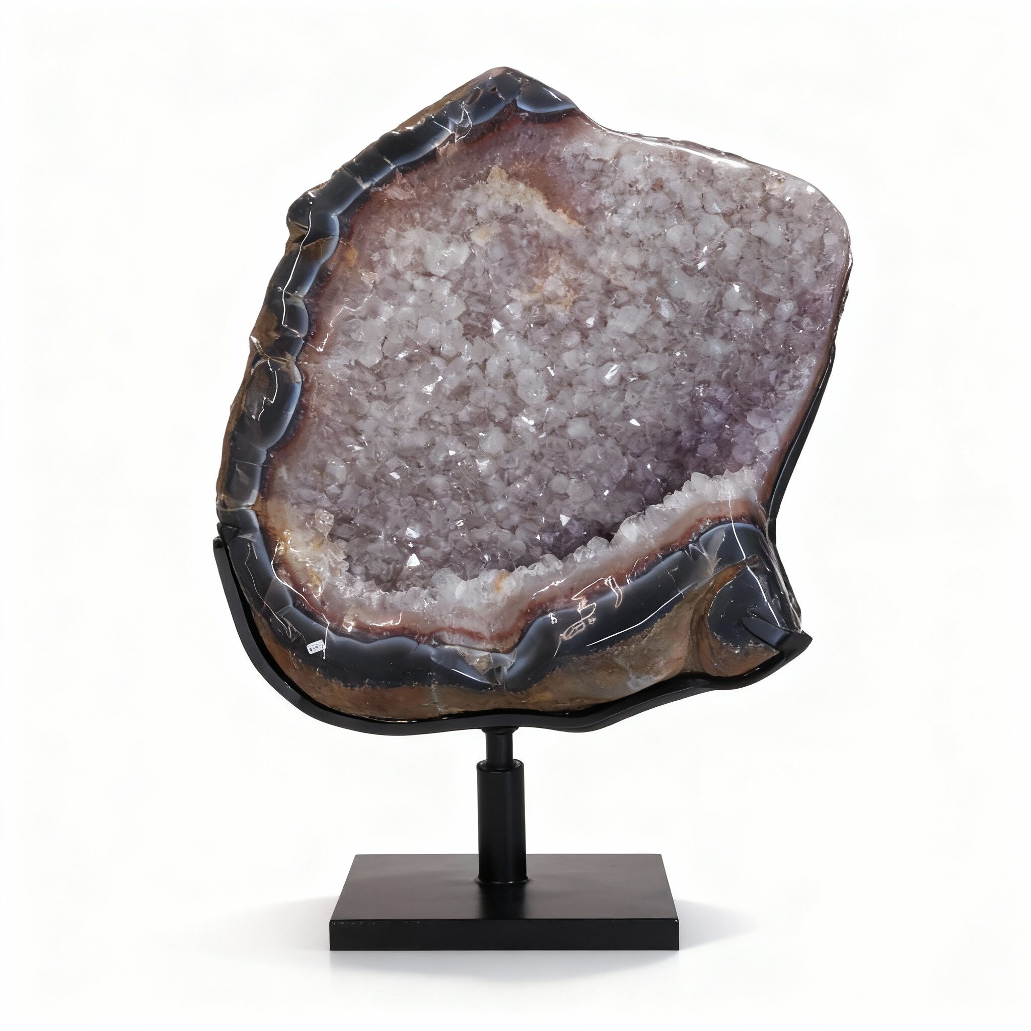 66kg Quartz with Banded Agate – Natural Fusion DS3064 3 Quartz with Banded Agate – Natural Fusion DS3064 | Crystal Factory