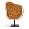 Citrine Cluster on Metal Stand DS3065 | Crystal Factory