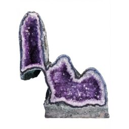 Amethyst Geode – 3 Heads (Pair) DS3066 | Crystal Factory