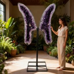 Amethyst Geode Wings DS3068| Crystal Factory