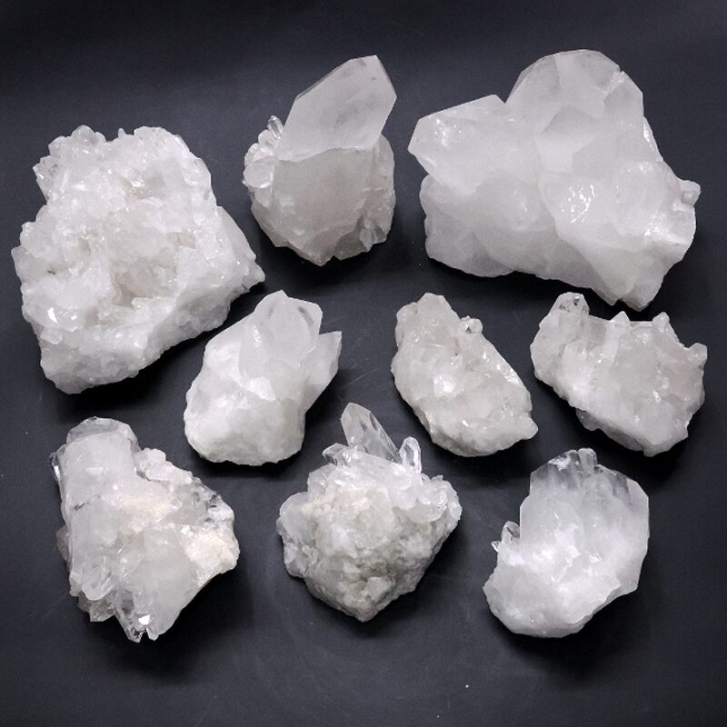 5.12kg Clear Quartz Cluster Parcels N2187 3 Clear Quartz Cluster Parcels N2187 | Crystal Factory