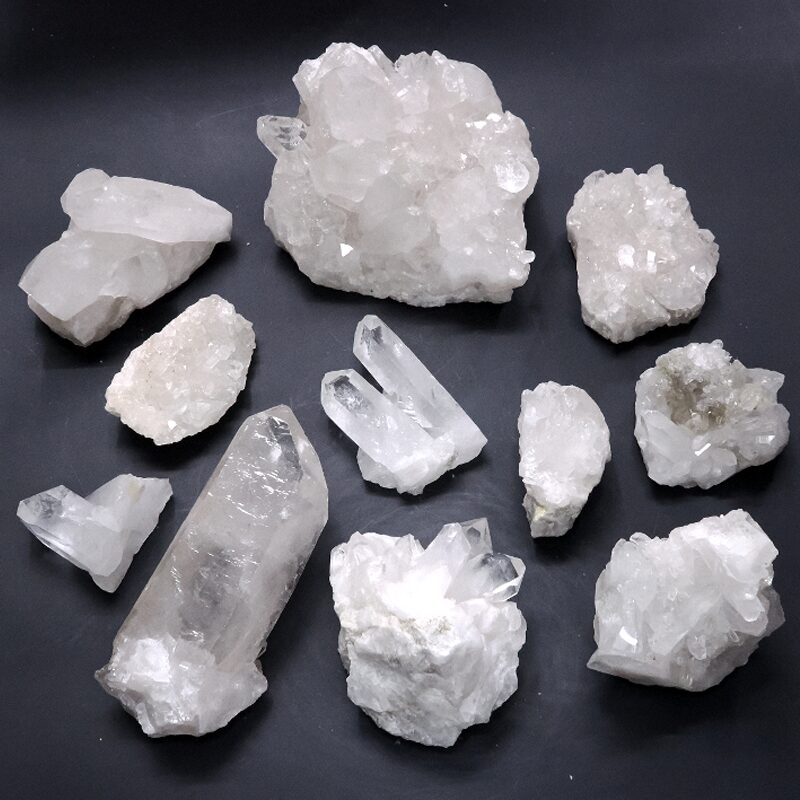 5.20kg Clear Quartz Cluster Parcels N2188 3 Clear Quartz Cluster Parcels N2188 | Crystal Factory